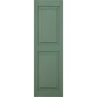 Raised Panel Vinyl Shutters
