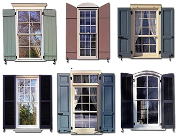 Custom exterior shutters